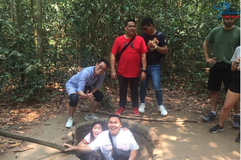 Explore  Cu Chi Tunnels 16.03.2018