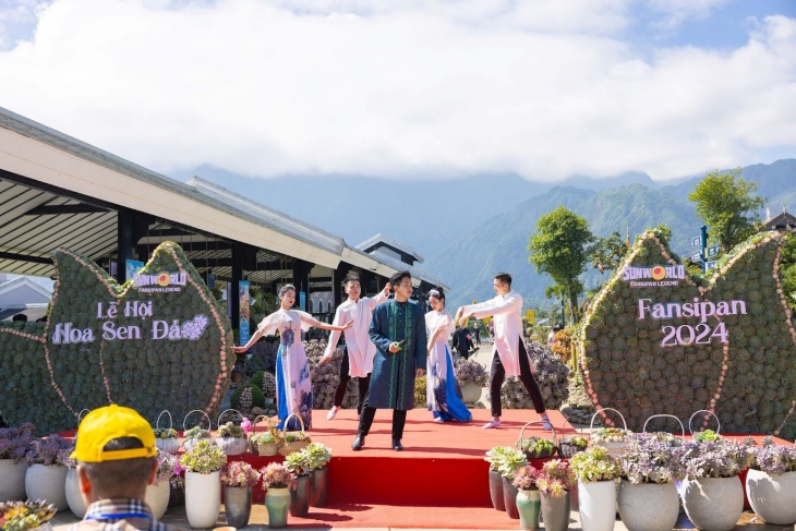 Fansipan, Sa Pa Enthusiastically Organizes The Succulent Flower Festival During The Biggest Tourism Promotion Event Of 2024 Fansipan, Sa Pa Enthusiastically Organizes The Succulent Flower Festival During The Biggest Tourism Promotion Event Of 2024